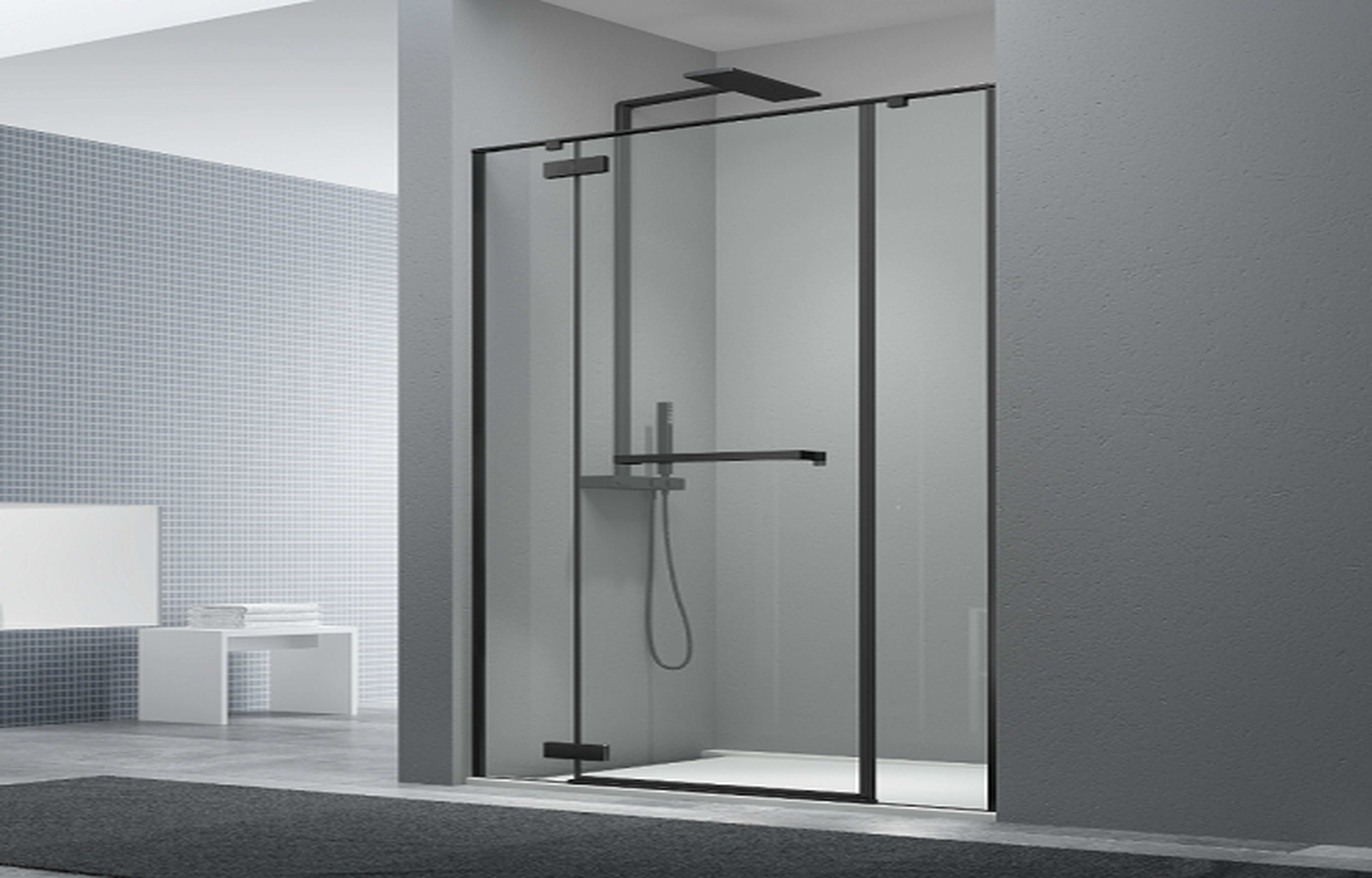 Phòng Tắm Kính Cửa Mở CG1-C