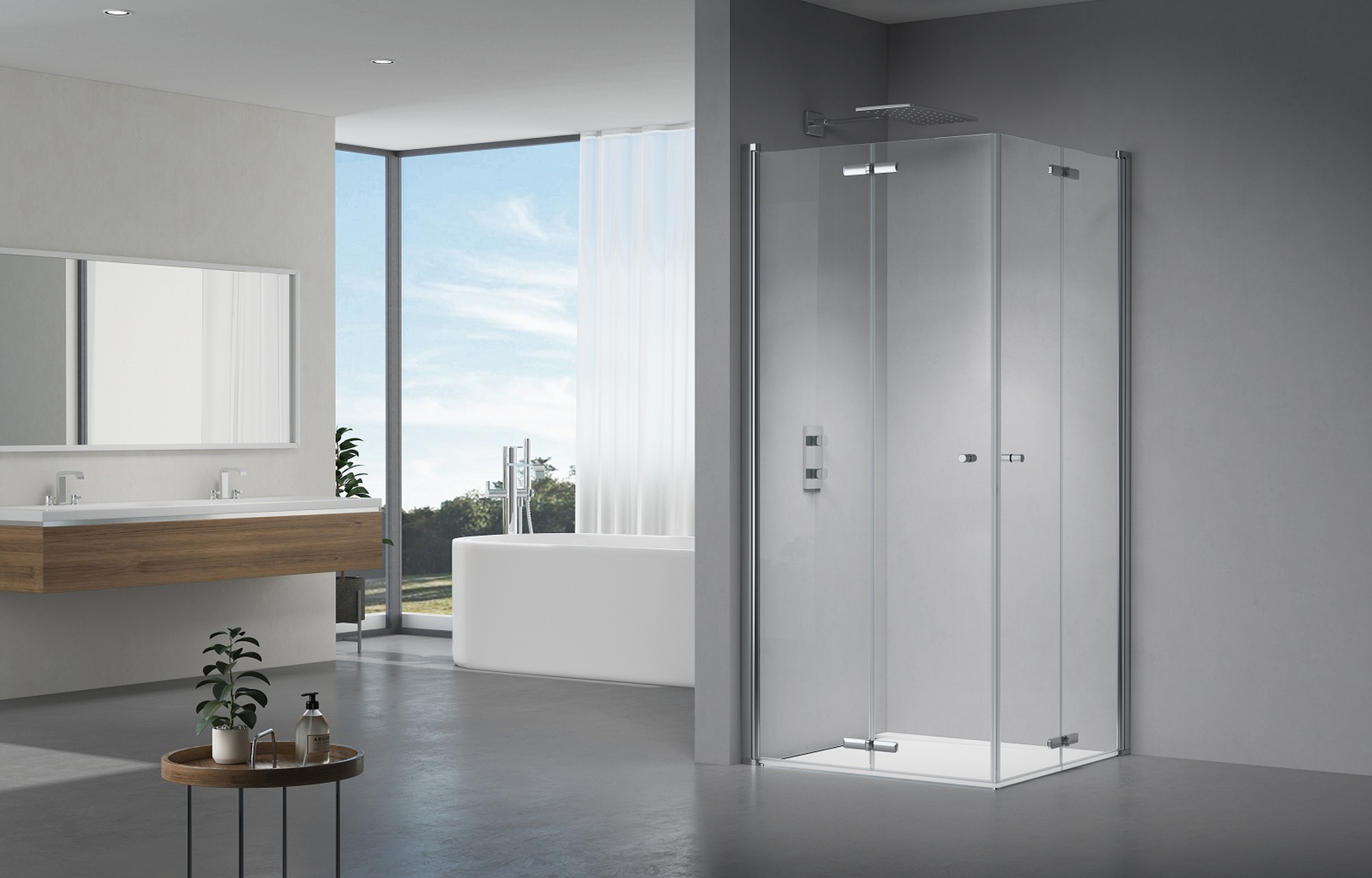 Phòng Tắm Kính Dạng Cabin QLW90