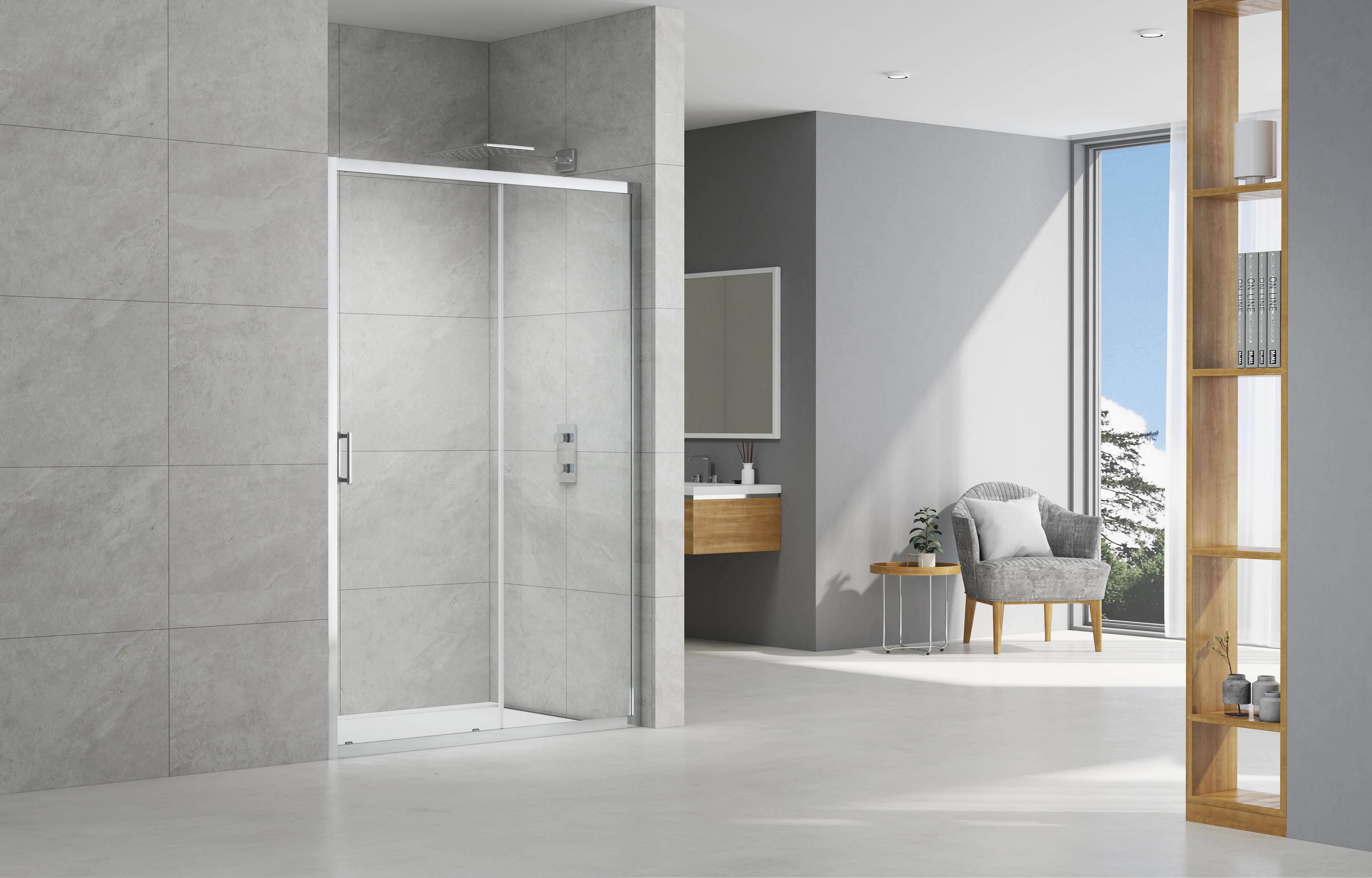 Phòng Tắm Kính Cửa Lùa 3 Tấm ZYP14X